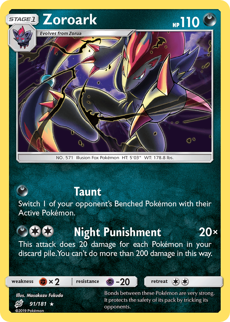 Zoroark from Team Up