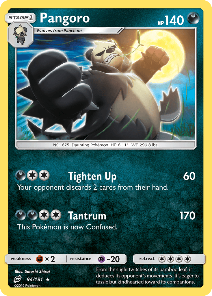 Pangoro from Team Up