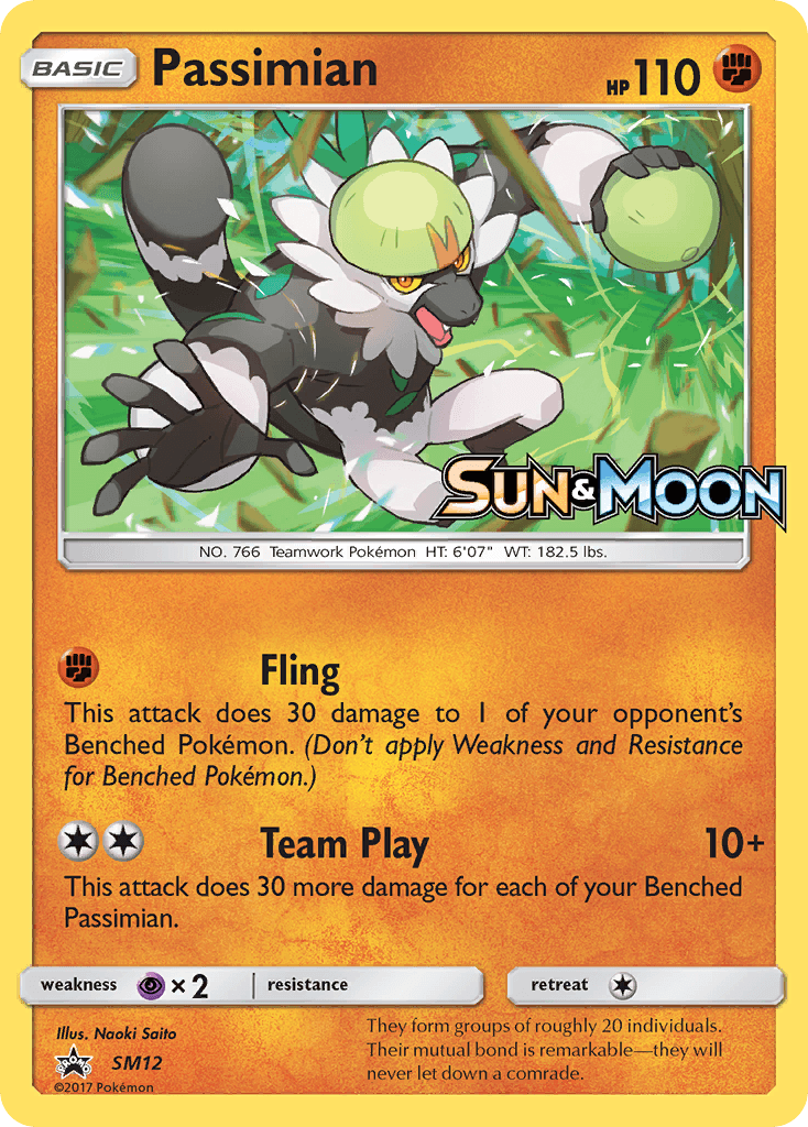 Passimian from SM Black Star Promos