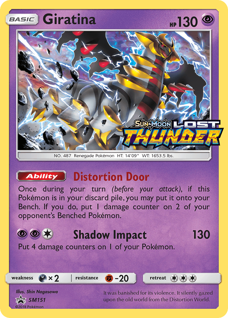 Giratina from SM Black Star Promos