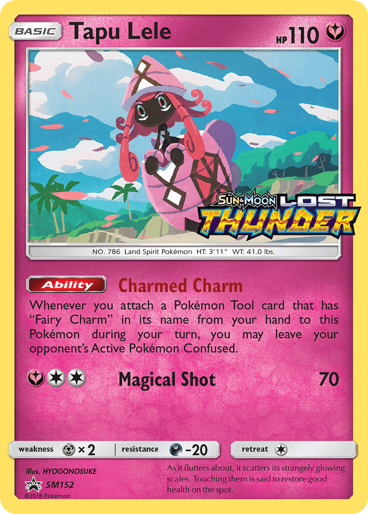 Tapu Lele from SM Black Star Promos