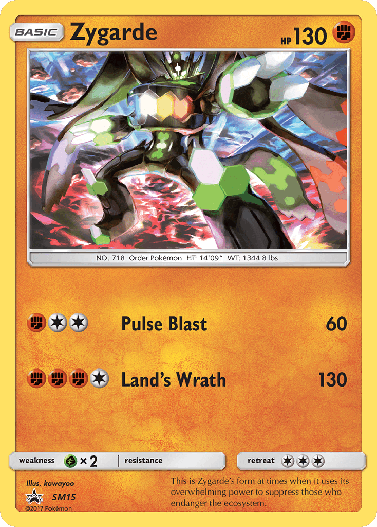 Zygarde from SM Black Star Promos