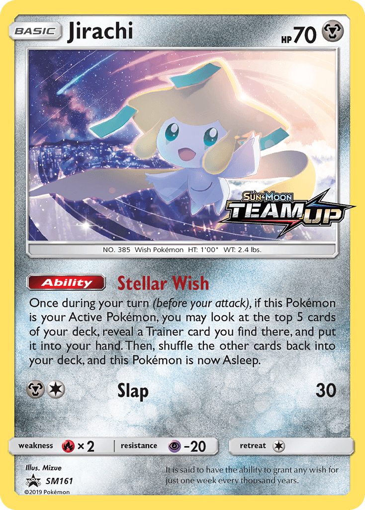 Jirachi from SM Black Star Promos