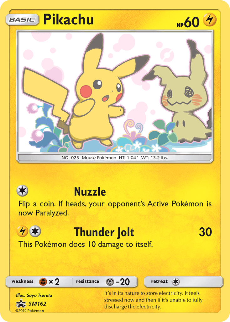 Pikachu from SM Black Star Promos