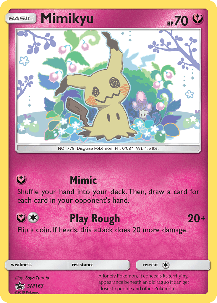Mimikyu from SM Black Star Promos