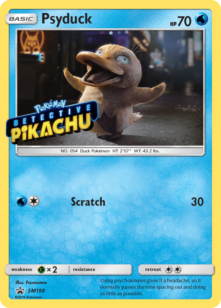 Psyduck from SM Black Star Promos