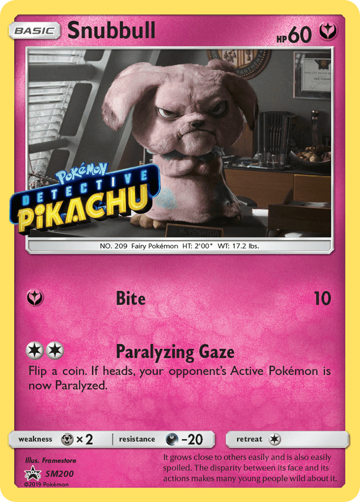 Snubbull from SM Black Star Promos