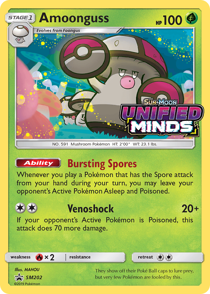 Amoonguss from SM Black Star Promos