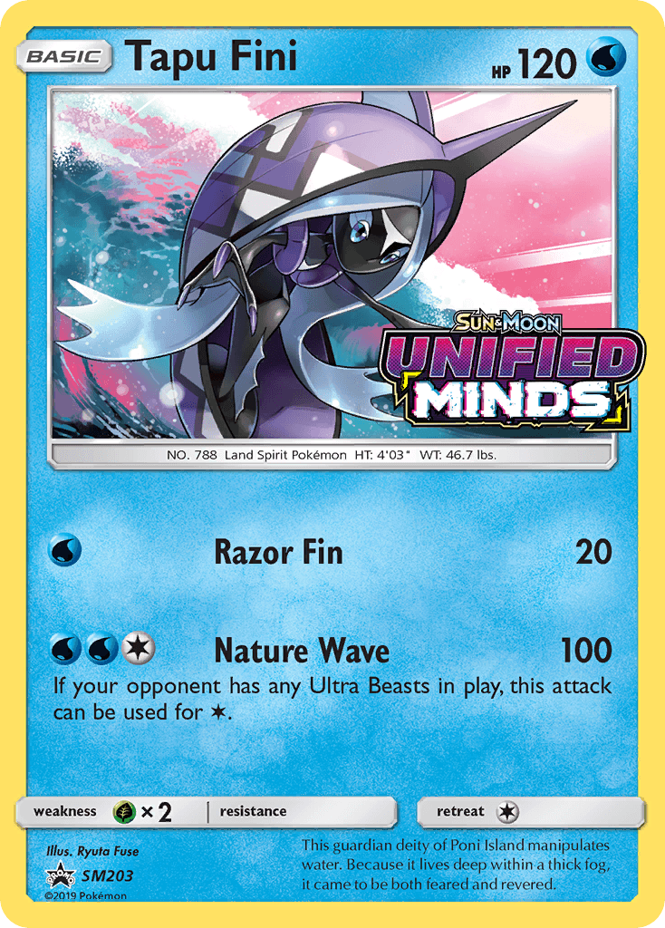 Tapu Fini from SM Black Star Promos