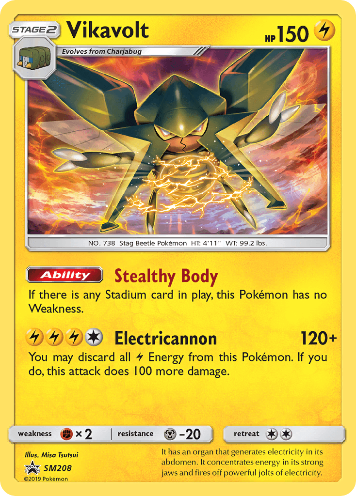 Vikavolt from SM Black Star Promos
