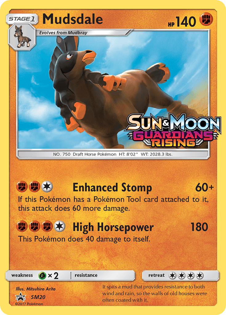 Mudsdale from SM Black Star Promos