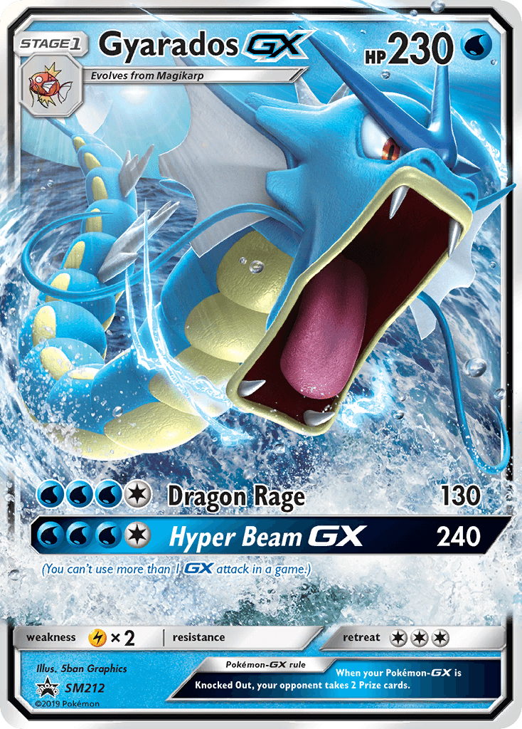 Gyarados-GX from SM Black Star Promos