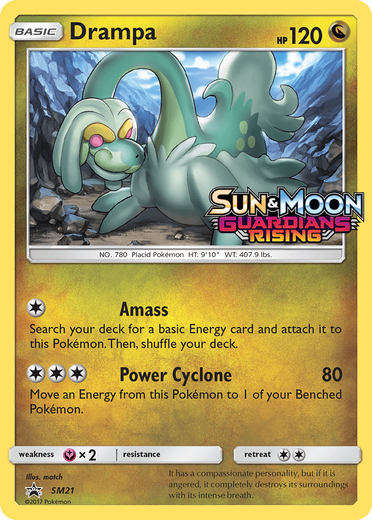 Drampa from SM Black Star Promos