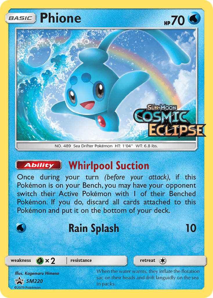 Phione from SM Black Star Promos