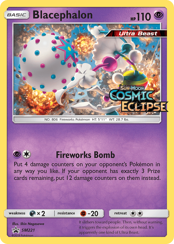 Blacephalon from SM Black Star Promos