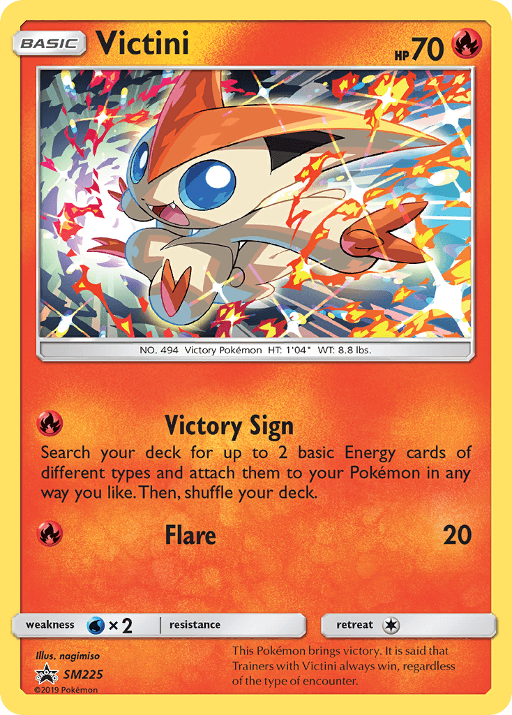 Victini from SM Black Star Promos