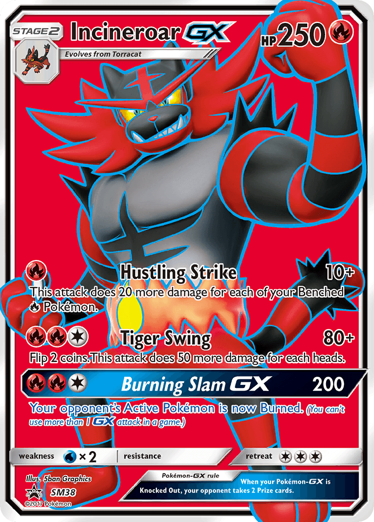 Incineroar-GX from SM Black Star Promos