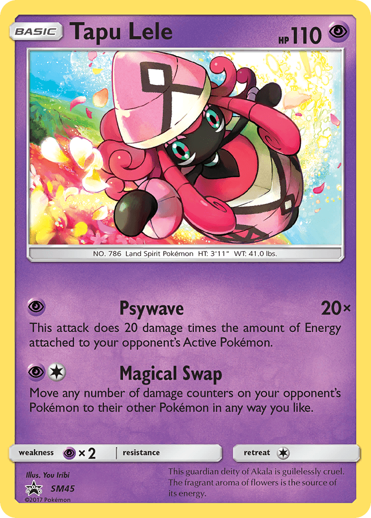 Tapu Lele from SM Black Star Promos