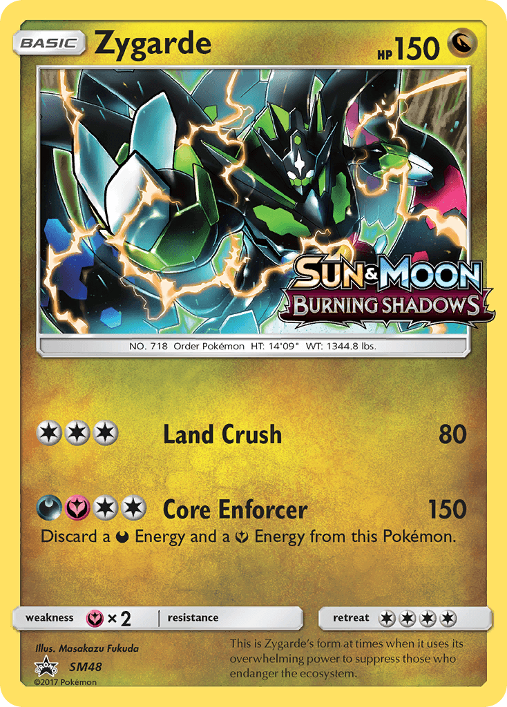 Zygarde from SM Black Star Promos