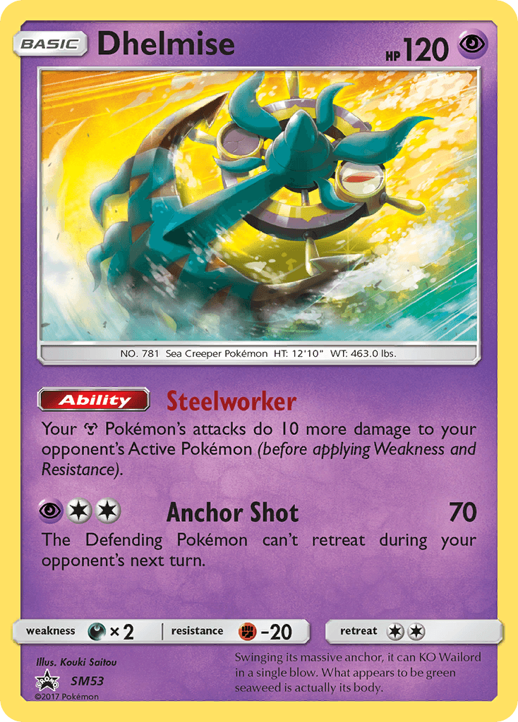 Dhelmise from SM Black Star Promos
