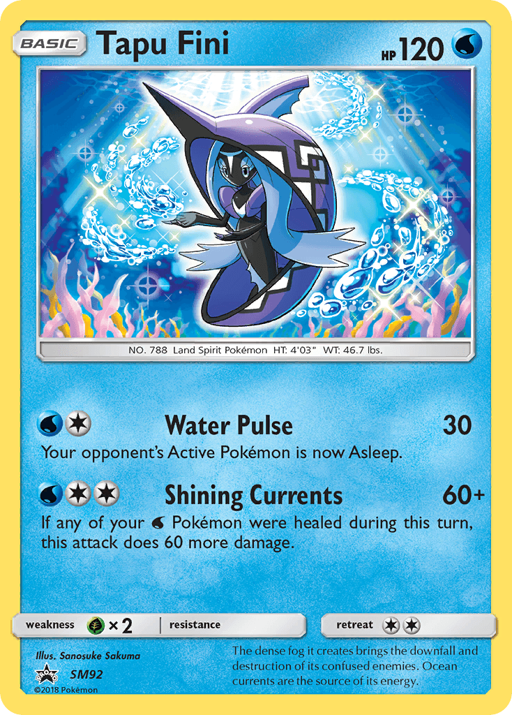 Tapu Fini from SM Black Star Promos