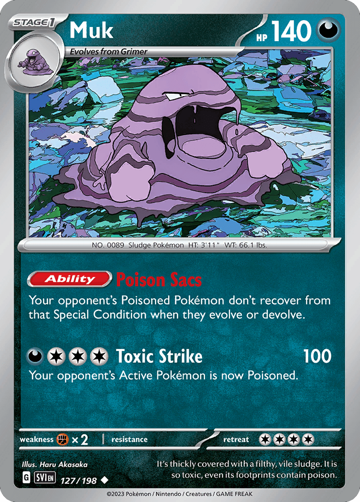 Muk from Scarlet & Violet