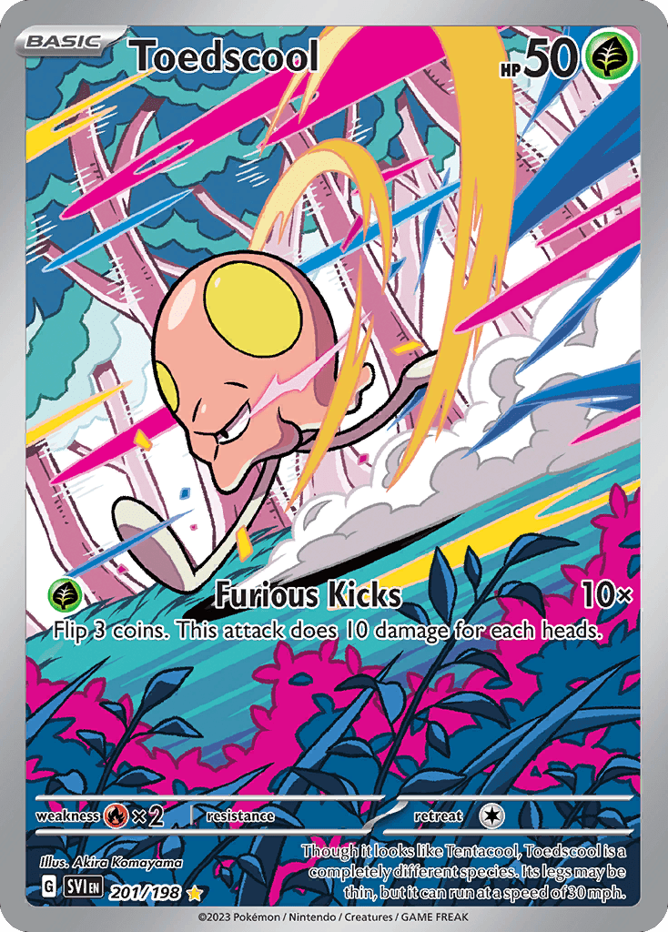 Toedscool from Scarlet & Violet