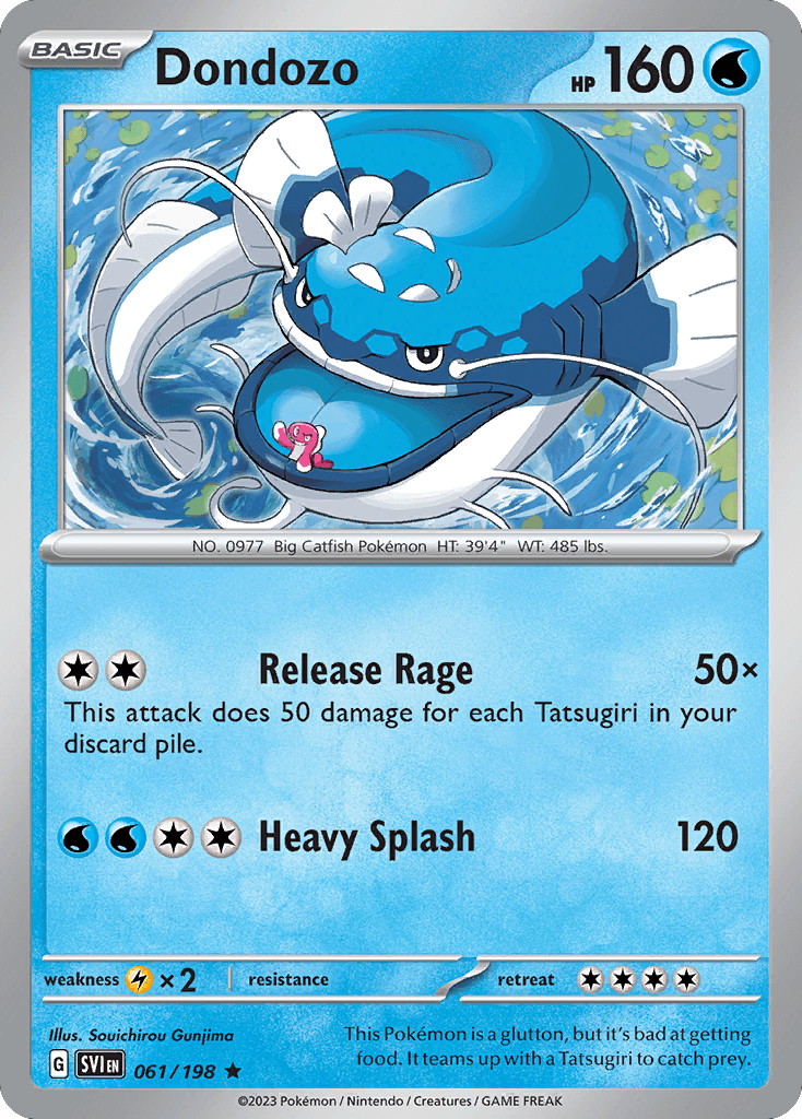 Dondozo from Scarlet & Violet