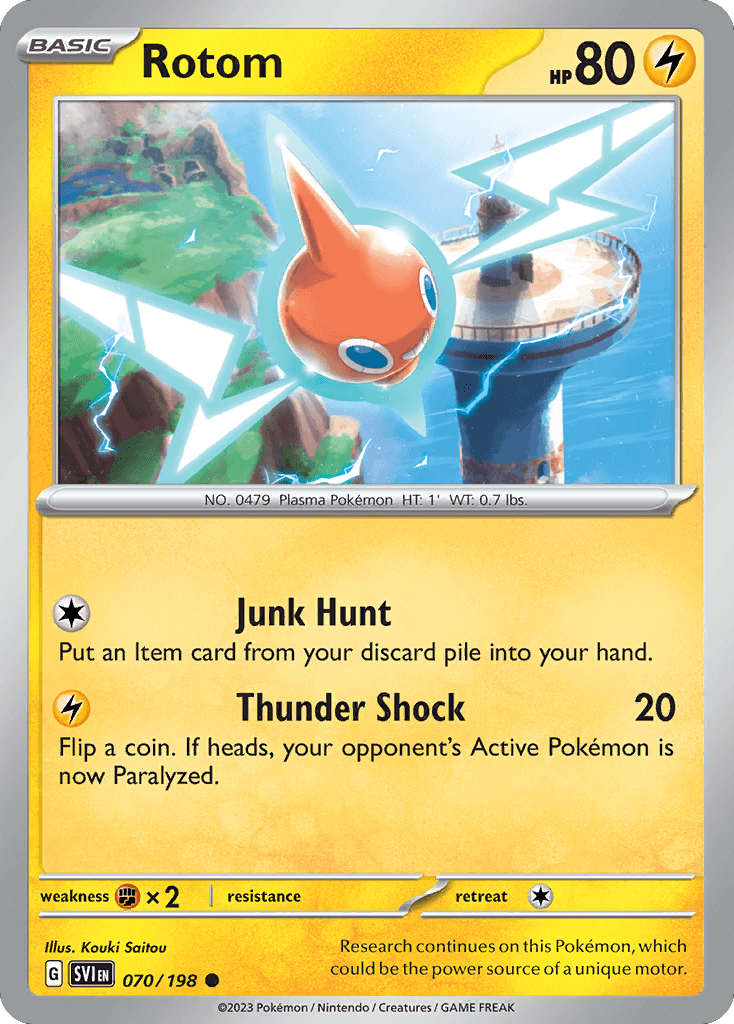 Rotom from Scarlet & Violet