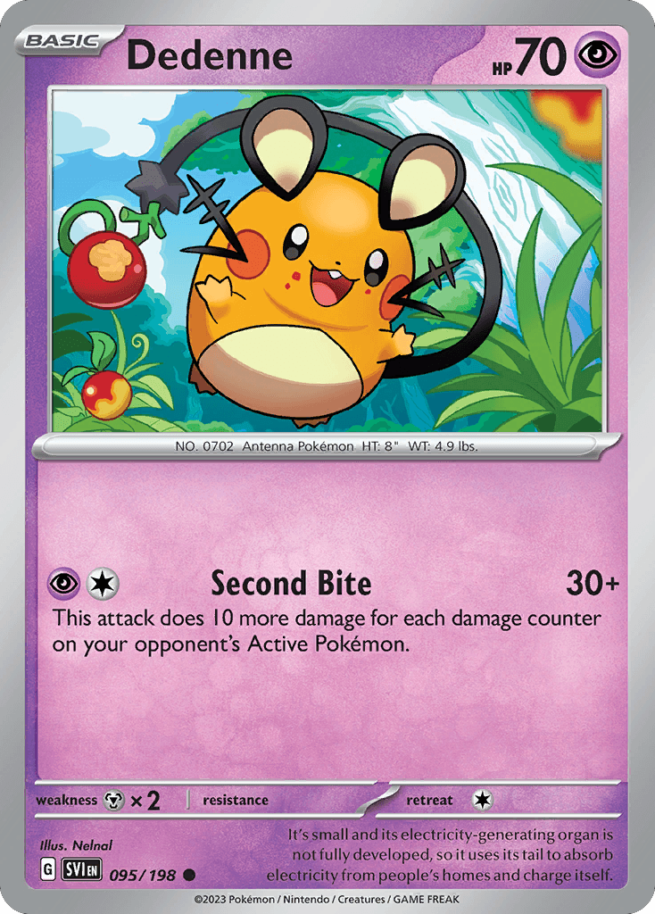 Dedenne from Scarlet & Violet