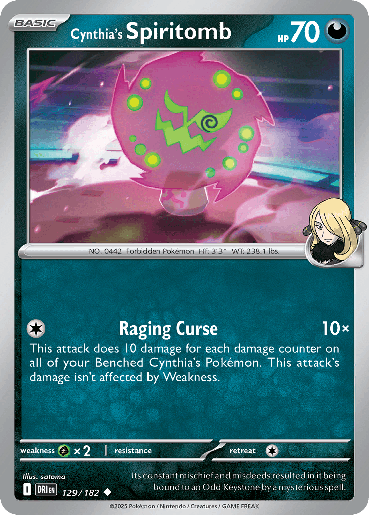 Cynthia's Spiritomb from Destined Rivals