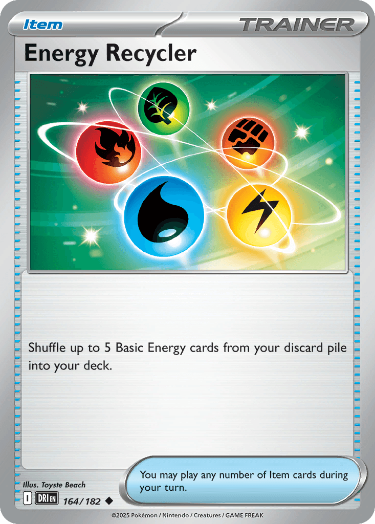 Energy Recycler from Destined Rivals