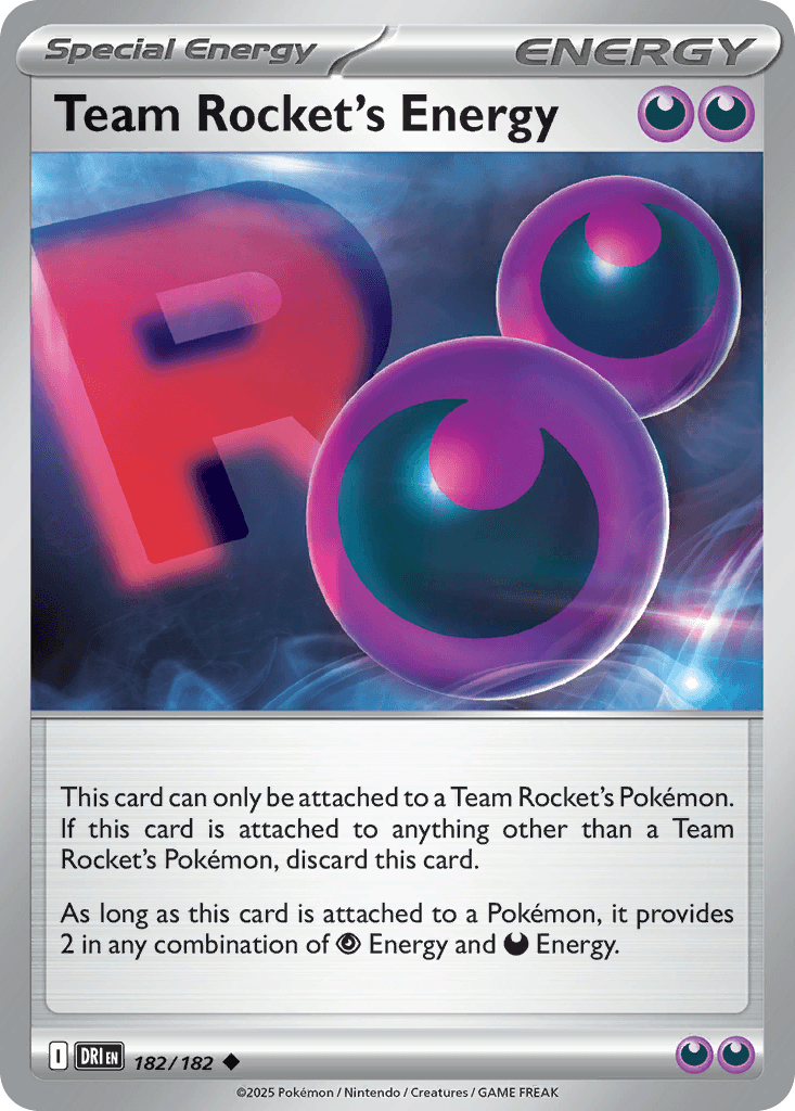 Team Rocket's Energy from Destined Rivals