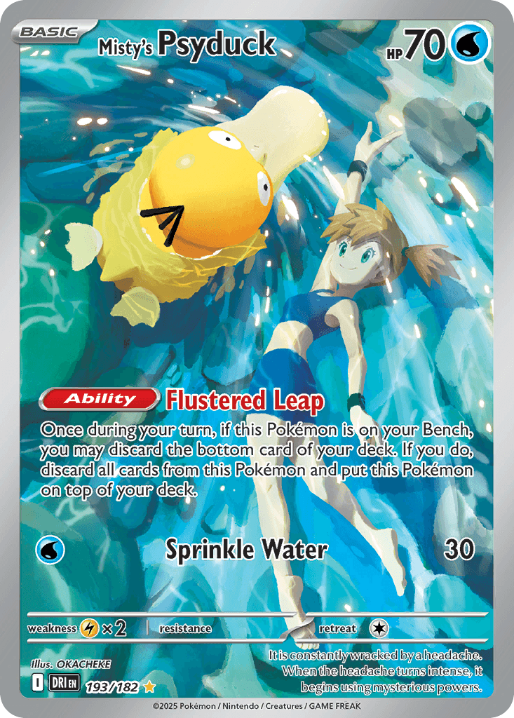 Misty's Psyduck from Destined Rivals