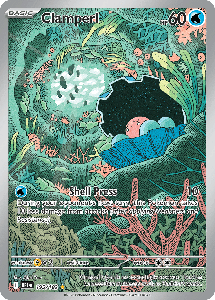 Clamperl from Destined Rivals