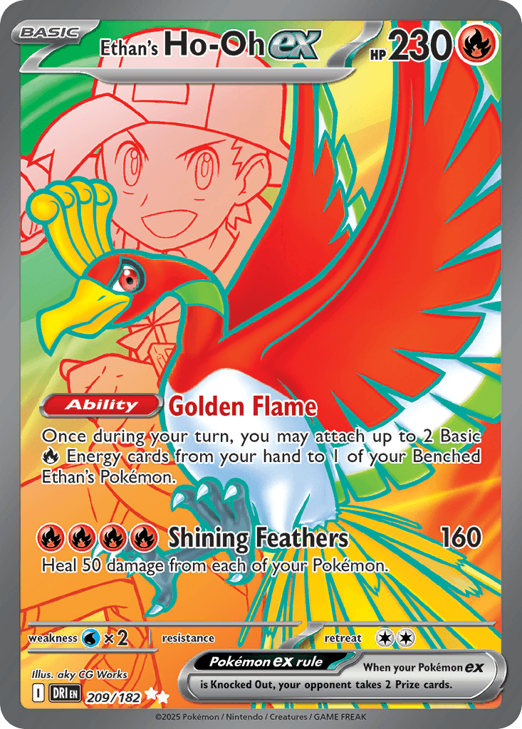 Ethan's Ho-Oh ex from Destined Rivals