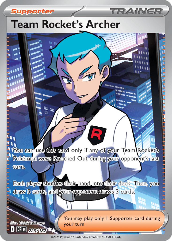 Team Rocket's Archer from Destined Rivals