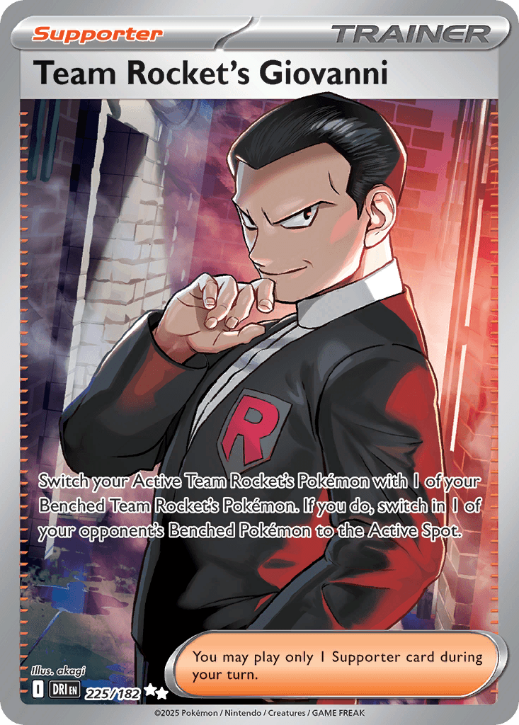 Team Rocket's Giovanni from Destined Rivals