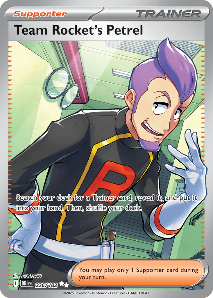 Team Rocket's Petrel from Destined Rivals