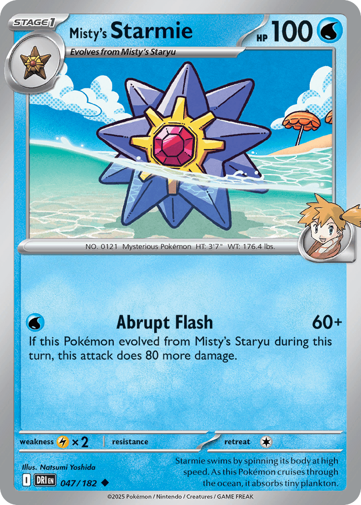 Misty's Starmie from Destined Rivals