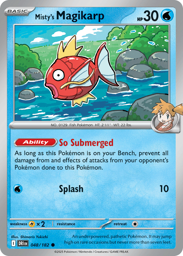 Misty's Magikarp from Destined Rivals