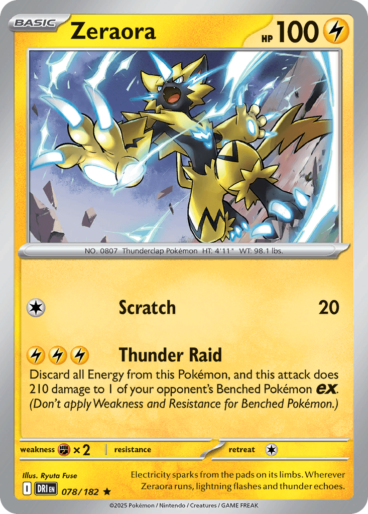 Zeraora from Destined Rivals