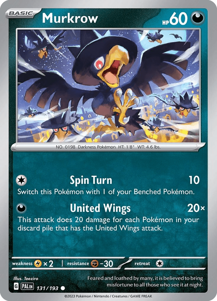 Murkrow from Paldea Evolved