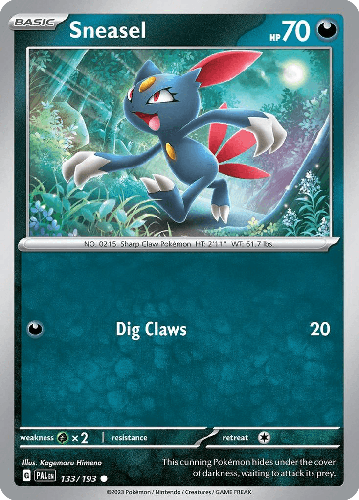 Sneasel from Paldea Evolved