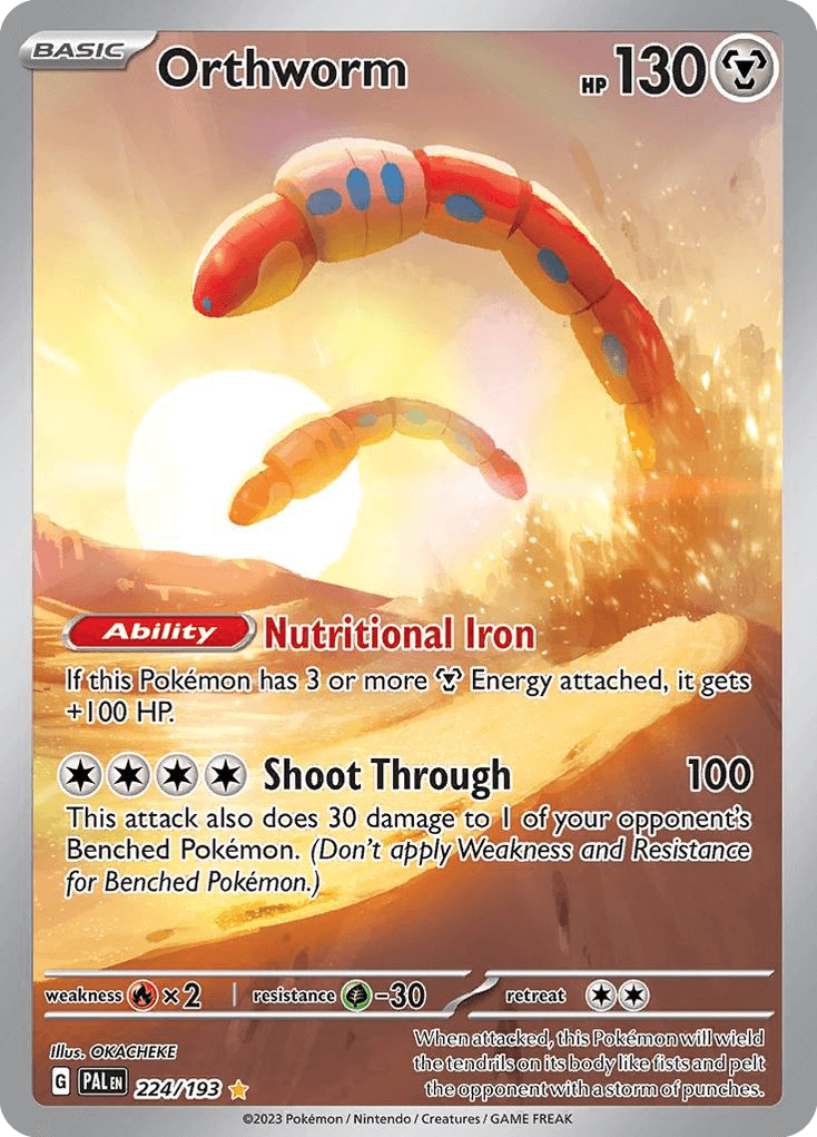 Orthworm from Paldea Evolved