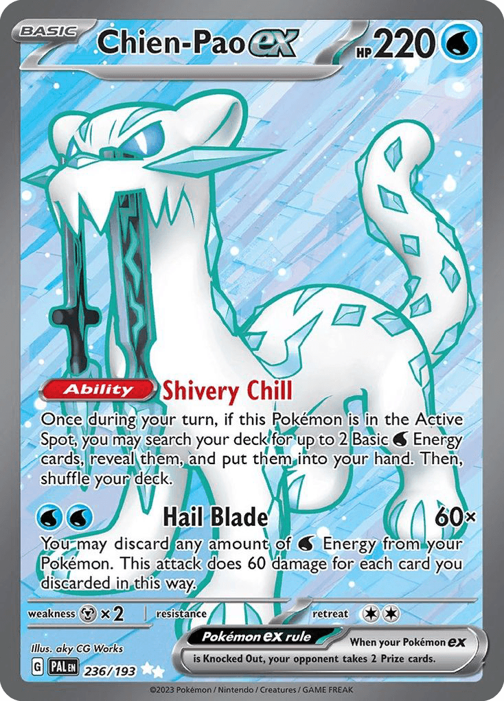 Chien-Pao ex from Paldea Evolved