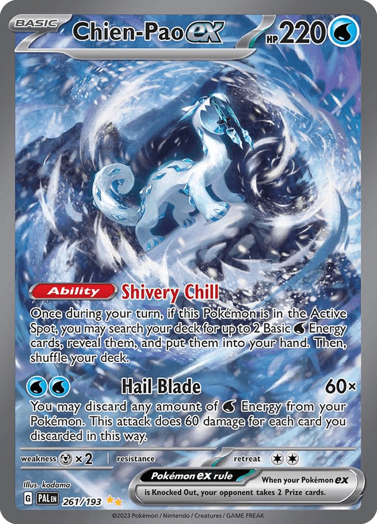 Chien-Pao ex from Paldea Evolved