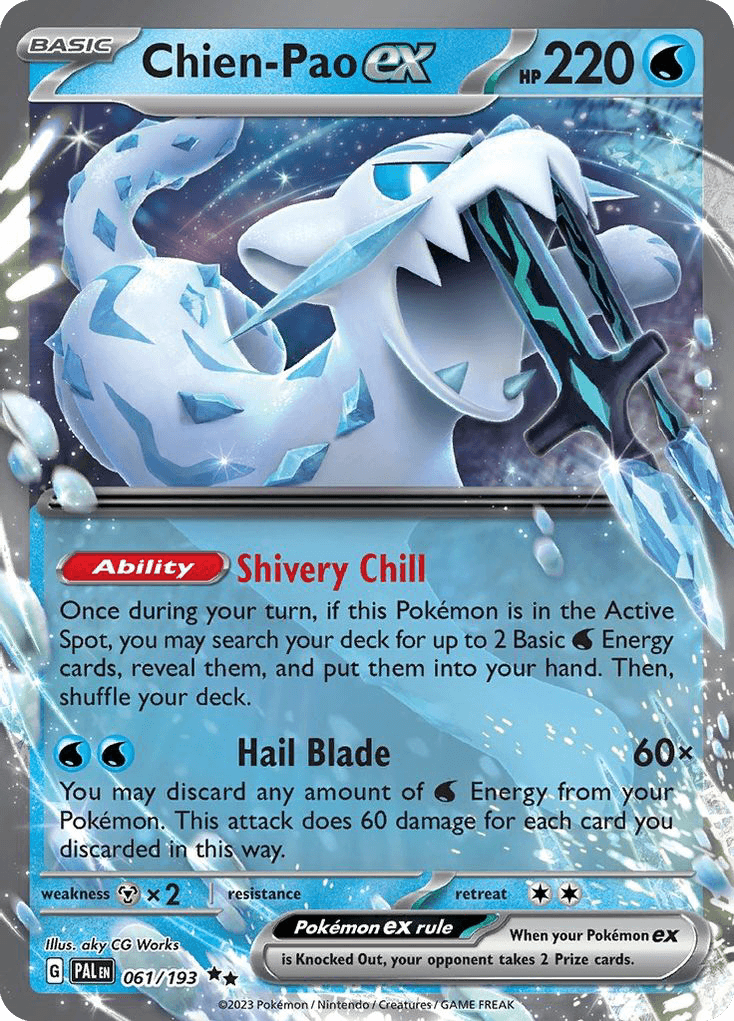 Chien-Pao ex from Paldea Evolved
