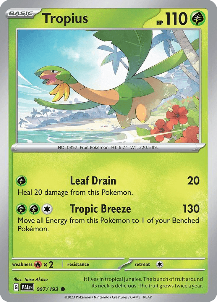 Tropius from Paldea Evolved