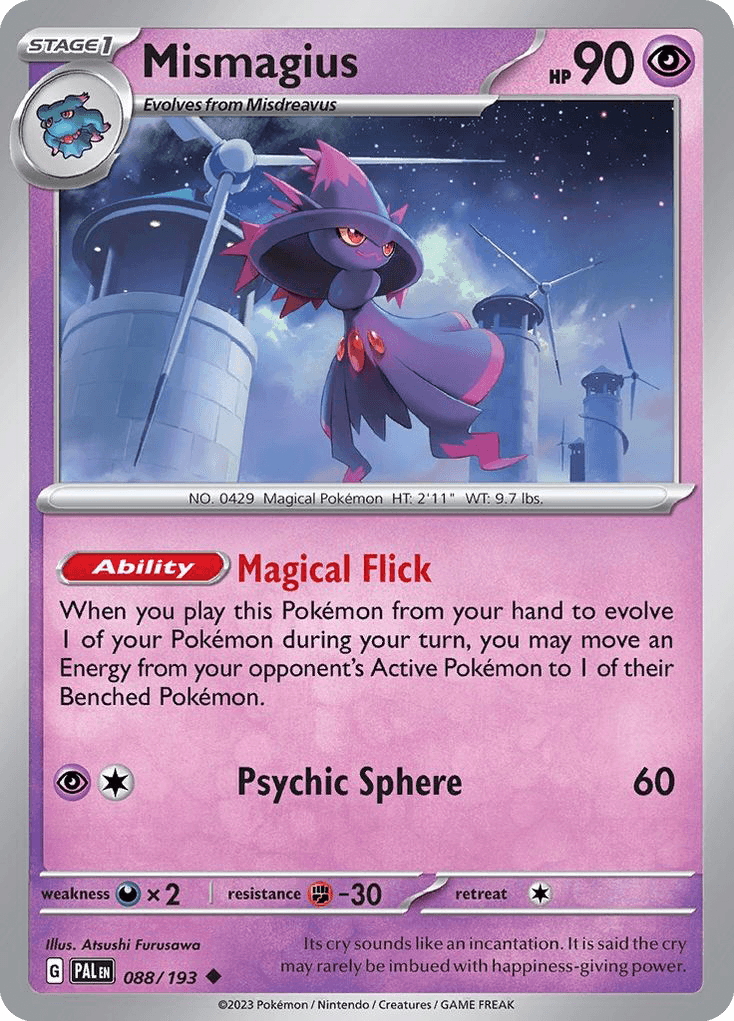 Mismagius from Paldea Evolved